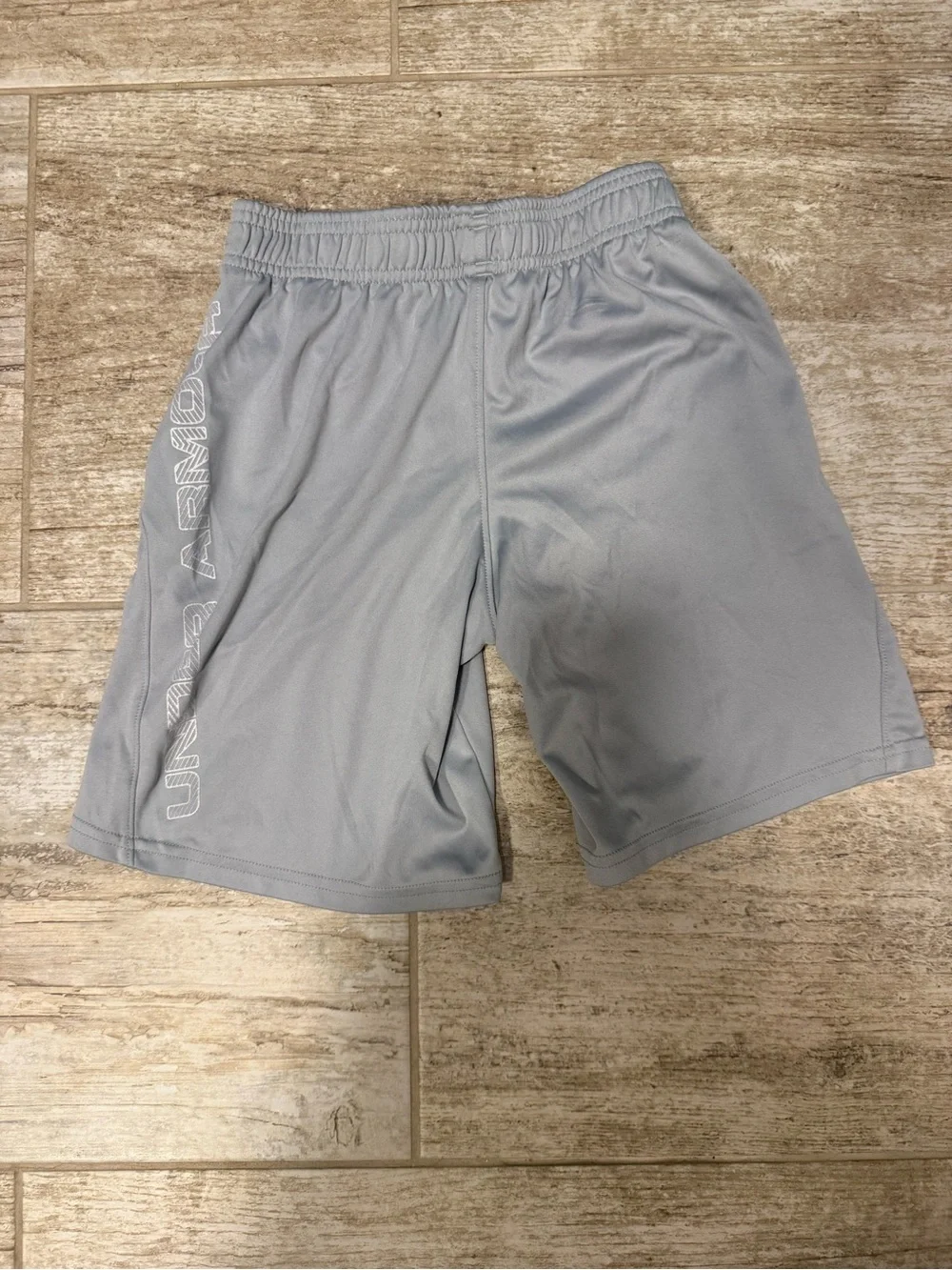 Under Armour Light Gray Performance Shorts